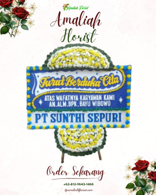 Papan Bunga Duka di Kutajaya