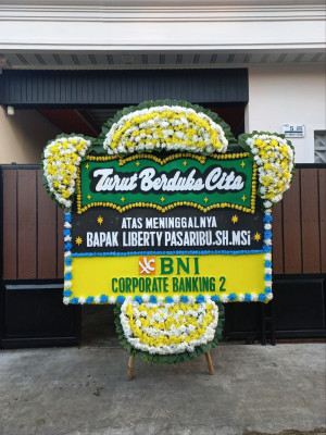 Papan Bunga Duka di Kutajaya