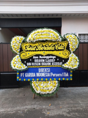 Papan Bunga Duka di Kutajaya