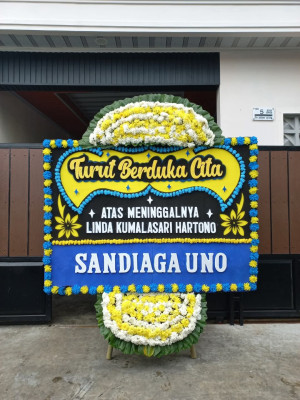 Papan Bunga Duka di Kutajaya